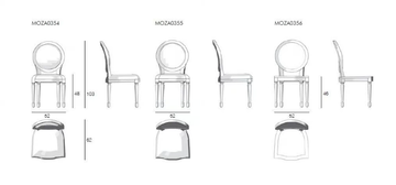 MOZAIC - Solid wood chair by Il Giardino di Legno - view 3